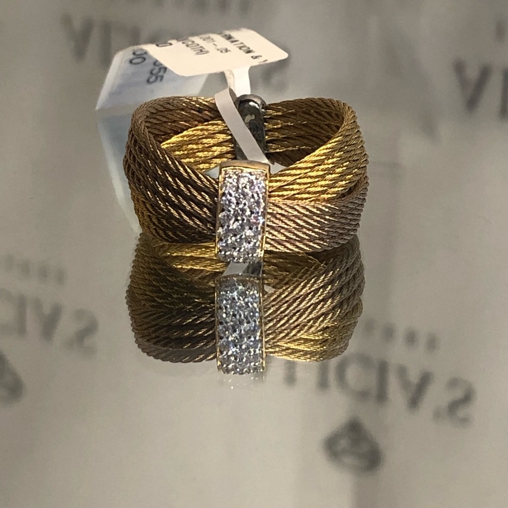 Alor Ring with Diamonds - Picture 8 of 9